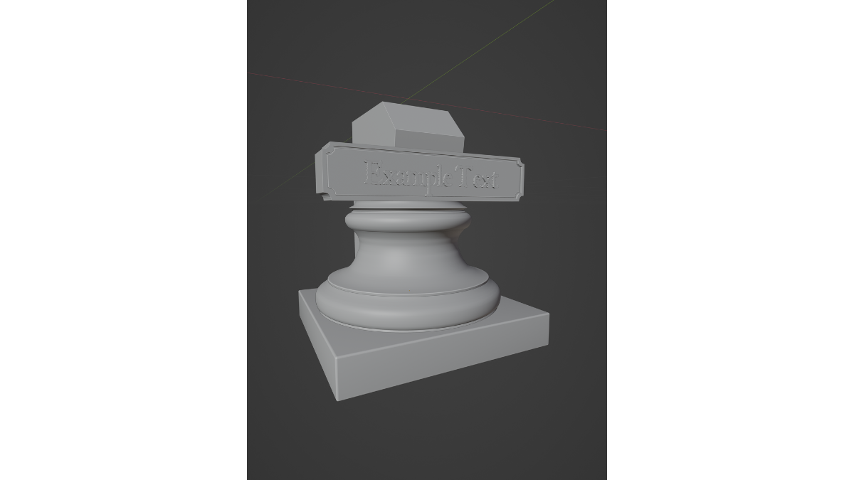 Modeled base