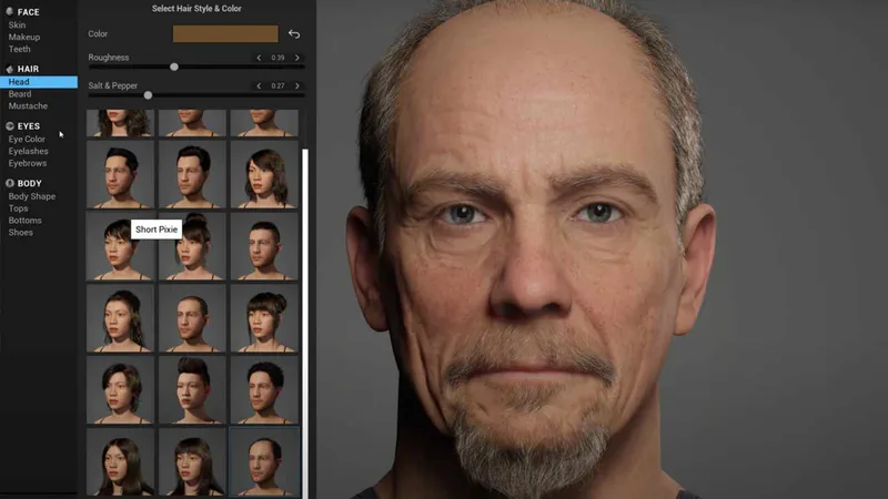 Metahuman Creator (Epic Games)