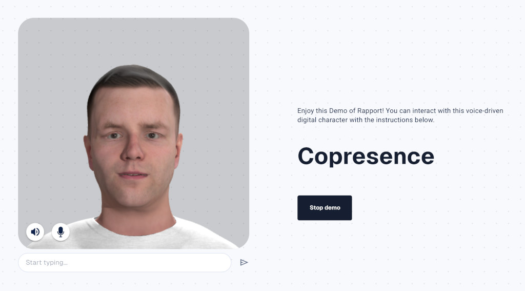 Copresence Partners with Speech Graphics Rapport: Revolutionizing Digital Interaction